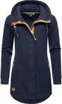 Fleece-&Uuml;bergangsmantel mit Kapuze "Letti Fleece" Navy XS