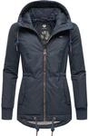 Kurzer Wasserdichter Wintermantel mit Kapuze "YM-Danka" Navy22 5XL