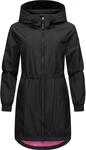 Wasserdichter Kurzmantel mit Mesh-Innenfutter "Bronja II" Black XS