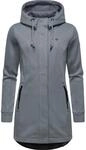 Sweat-&Uuml;bergangsmantel mit Kapuze "Letti Bonded" Grey24 M
