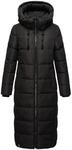 Langer Steppmantel "Nadeshikoo XVI" Black XS