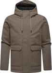 Wasserdichte Winterjacke mit Kapuze "Mr Them" Mocca S