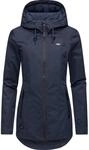 Leichte wasserdichte &Uuml;bergangsjacke mit Kapuze "Zuzka" Navy024 XS