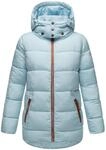 Steppjacke mit Kapuze "Wattew&ouml;lkchen" Baby Blue XS
