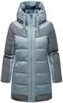 Warme Steppjacke mit Kapuze "Samtk&auml;tzchen" Powder Blue S