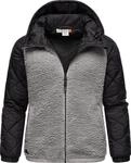 Materialmix-Jacke mit Kapuze "Leeloo" Bone Blocked XS
