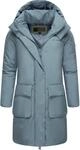 Kurzmantel mit Kapuze "Nanami 16" Powder Blue XL