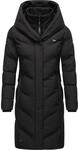 Wasserdichter Steppmantel mit Kapuze "Natalka Melange" Black24 XL