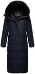 Extralanger Steppmantel "Hingucker XIV" Navy XS