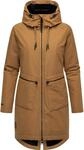 Wasserdichter Wintermantel mit Kapuze "Holstic" Brown Sugar XS