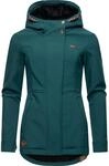 Winter Softshell-Jacke mit Kapuze "Yba" Dark Green22 XL