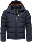 Kurze Winter Steppjacke "Arvidoo" Navy XXL