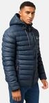 Gef&uuml;tterte Winter Steppjacke mit Kapuze "Zaharoo" Navy XXL