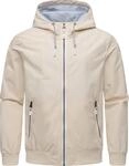 wasserdichte &Uuml;bergangsjacke mit Kapuze "Perci" Beige S