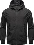 Wasserdichte &Uuml;bergangsjacke mit Kapuze "Tyller Bonded" Black S