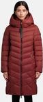 Steppmantel mit Kapuze und Schl&uuml;sselanh&auml;nger "Odana3-YM" Dark Red XS