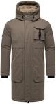Wasserabweisender Wintermantel "Cyriaan XX" Stone Brown S