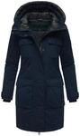 Winterjacke Jacke mit Kapuze "Eissturm 14" Navy S