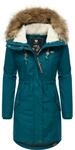 Winterparka mit abnehmbarem Kunstfell "Tawny" Dark Green22 S