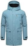 Winterparka mit Teddyfleece gef&uuml;tterter Kapuze "Netaan XX" Frosty Blue S