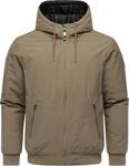 Wasserdichte Winterjacke mit verstellbarer Kapuze "Stuartt YOUMODO" Mocca S
