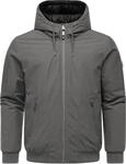 Wasserdichte Winterjacke mit verstellbarer Kapuze "Stuartt YOUMODO" Stone Grey S