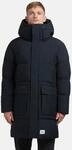 Winter Mantel mit Kapuze "Winer3" Port Blue S