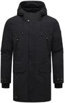 Winterparka mit Kapuze "Kitraan XX" Black M