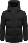 Steppjacke mit Kapuze "Taviaan XX" Black S