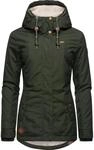 Winterjacke mit Kapuze "Monade" Dark Olive22 5XL