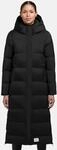 Warmer Steppmantel mit Kapuze "Mayla2-YM" Black XS