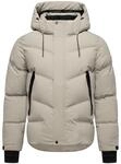 Winter Steppjacke mit Kapuze "Livianoo XX" Silver Grey S