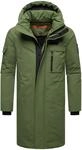 Warmer Herren Wintermantel mit Kapuze "Xandroo XX" Pine Olive S
