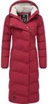 wasserdichter Winter Steppmantel "Pavla Long" Dark Red25 XS