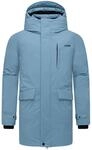 Wintermantel mit hohem Kragen "Emriis XX" Frosty Blue S