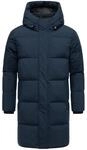 Winter Steppmantel mit Kapuze "Hadrieen XX" Navy S