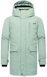 Wintermantel mit hohem Kragen "Emriis XX" Ice Green S