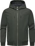 wasserdichte &Uuml;bergangsjacke mit Kapuze "Perci" Dark Olive25 S