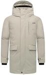 Wintermantel mit hohem Kragen "Emriis XX" Silver Grey S