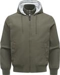 Leichte &Uuml;bergangsjacke mit verstellbarer Kapuze "Crusien Hood YOUMODO" Dark Olive S