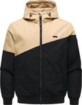Leichte &Uuml;bergangsjacke mit Kapuze "Winngs" Sand S