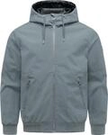 wasserdichte &Uuml;bergangsjacke mit Kapuze "Stuartt Summer YOUMODO" Grey S