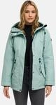 Wasserdichte Jacke mit Kapuze "Nibellaa 14" Dusty Mint XS