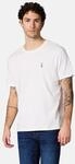 Boxy T-Shirt mit Flaschen-Stickerei "Samms C Gots YOUMODO" White S