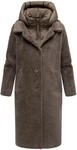 Pl&uuml;schmantel aus Teddyfleece "Teddyzauber 14" Stone Brown XS