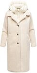 Pl&uuml;schmantel aus Teddyfleece "Teddyzauber 14" Off White S