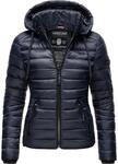 Leichte Steppjacke mit Kapuze "Lulana" Navy XL