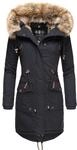 Winterparka mit abnehmbarem Kunstfell "Rosinchen" Blau XL