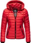Leichte Steppjacke mit Kapuze "Lulana" Rot L