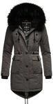 Winterparka mit abnehmbarem Kunstfell "Luluna Prc" Grau S
